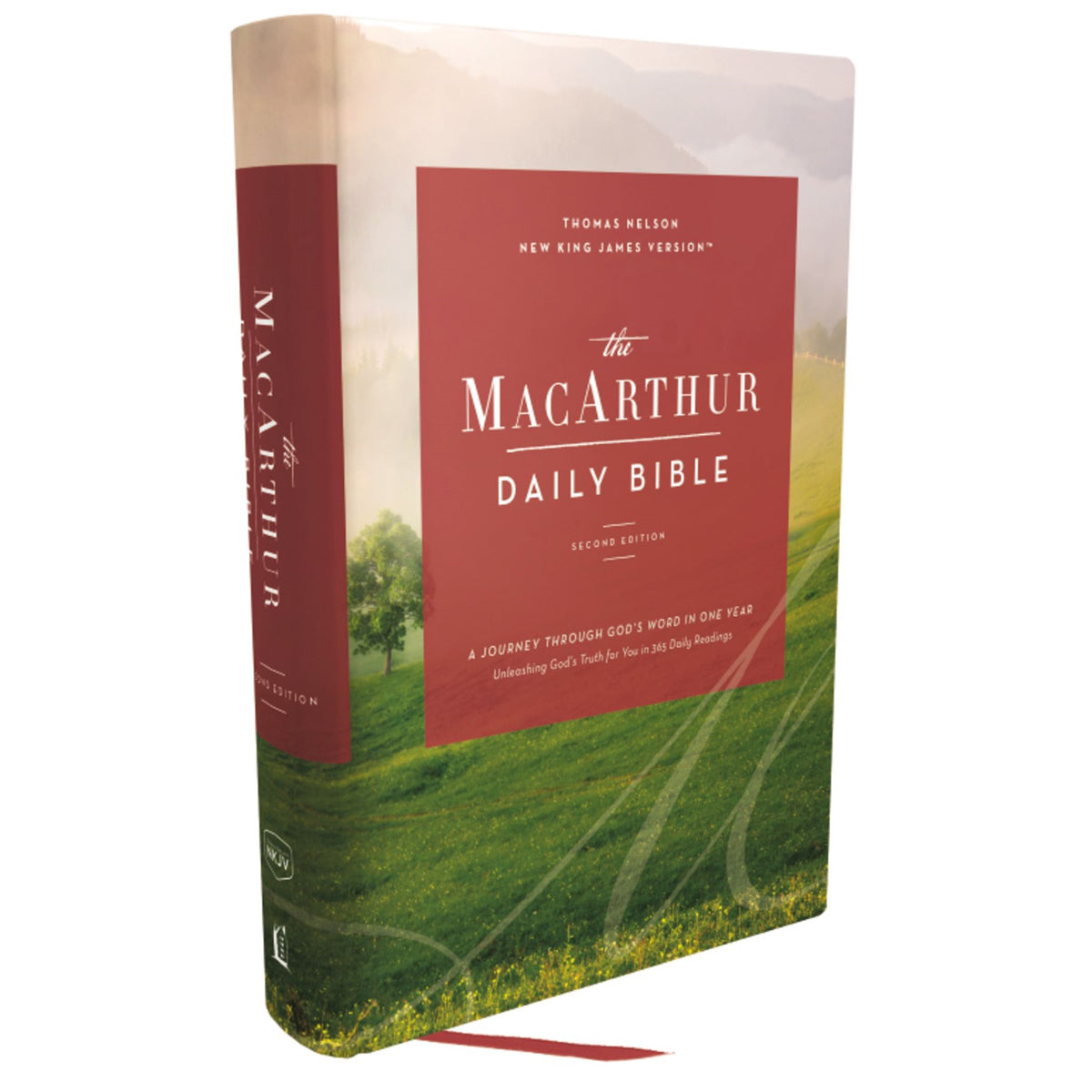 NKJV MacArthur Daily Bible 2nd Edition (Comfort Print)(Hardcover)
