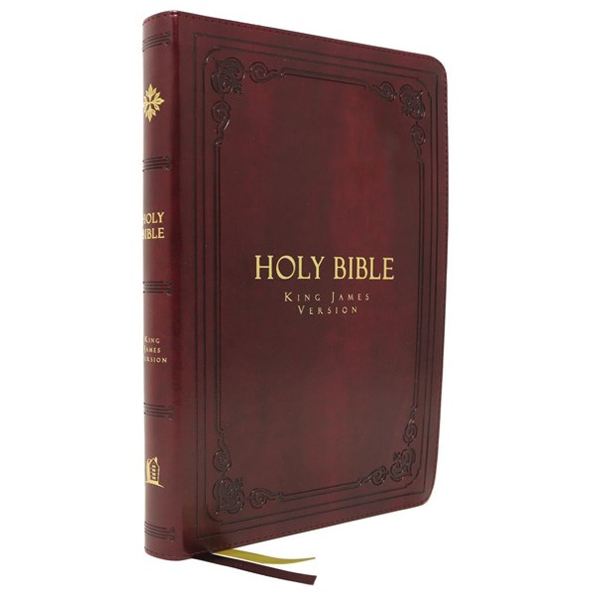 KJV Thinline Bible Large Print Burgundy (Comfort Print)(Vintage Series)(Imitation Leather)