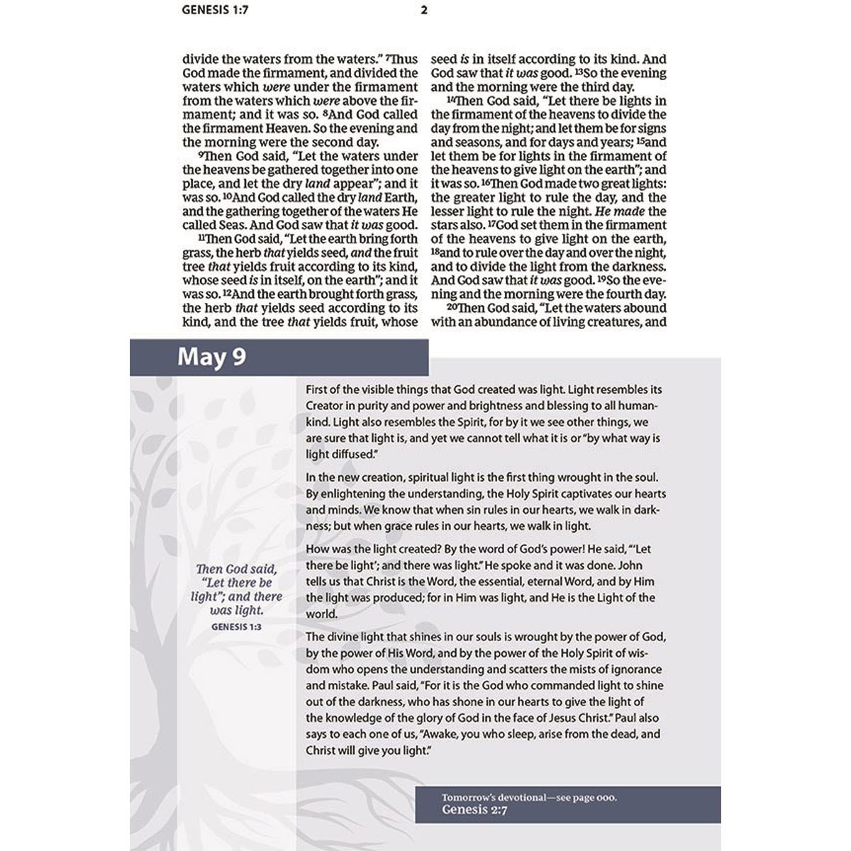 NKJV Matthew Henry Daily Dev Bible Red Letter (Comfort Print)(HC)