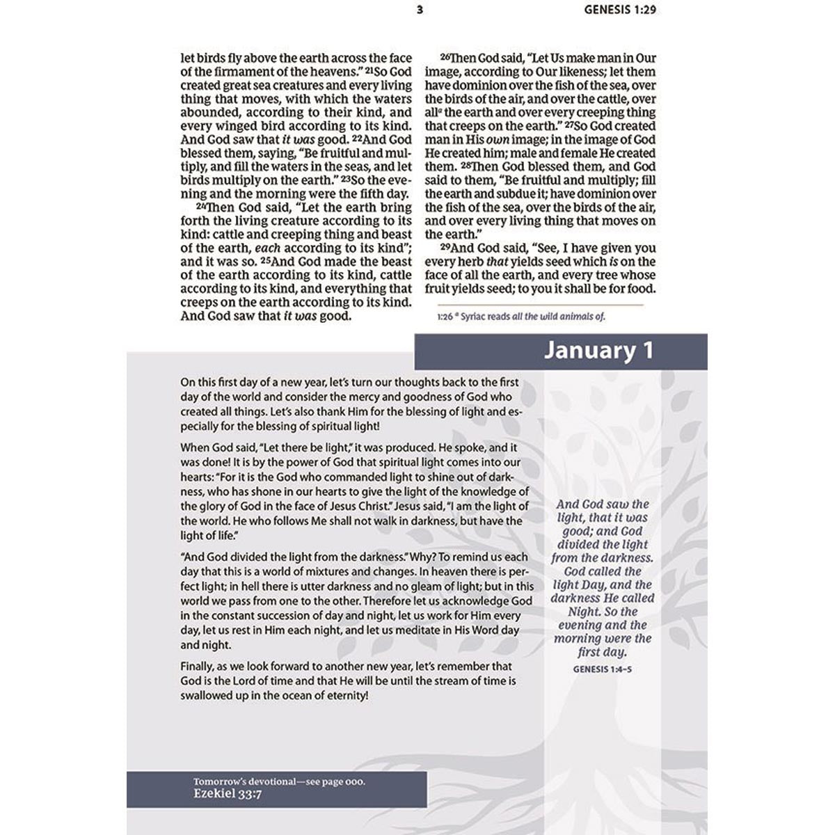 NKJV Matthew Henry Daily Dev Bible Red Letter (Comfort Print)(HC)