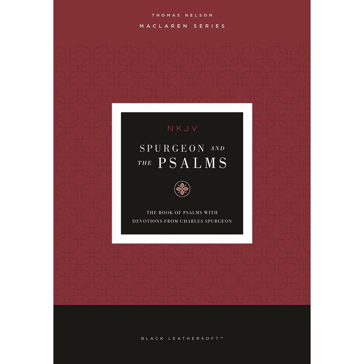NKJV Spurgeon And The Psalms Black (Comfort Print)(Maclaren Series)(Imitation Leather)
