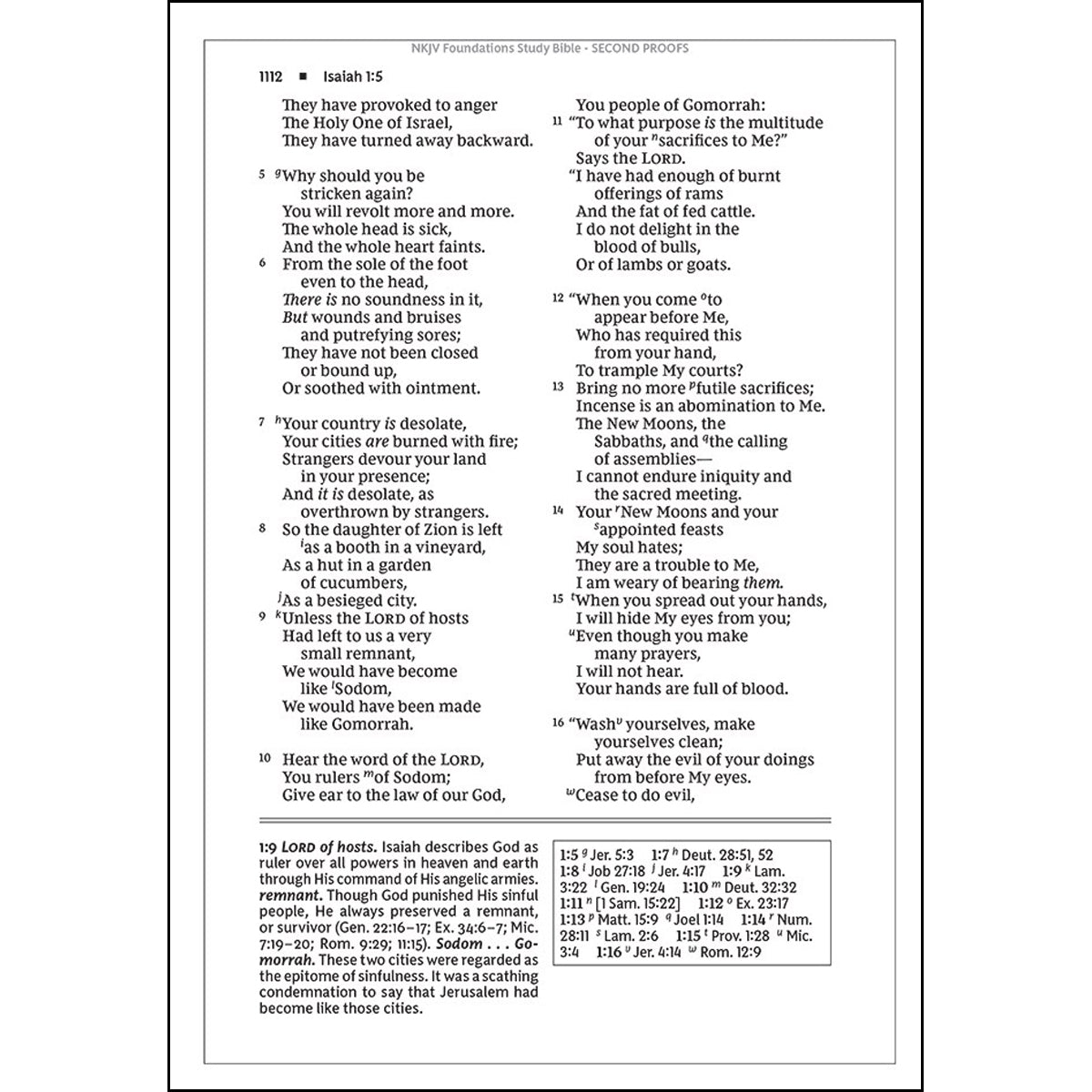 NKJV Foundation Study Bible Large Print Red Letter Indexed (Comfort Print)(Hardcover)