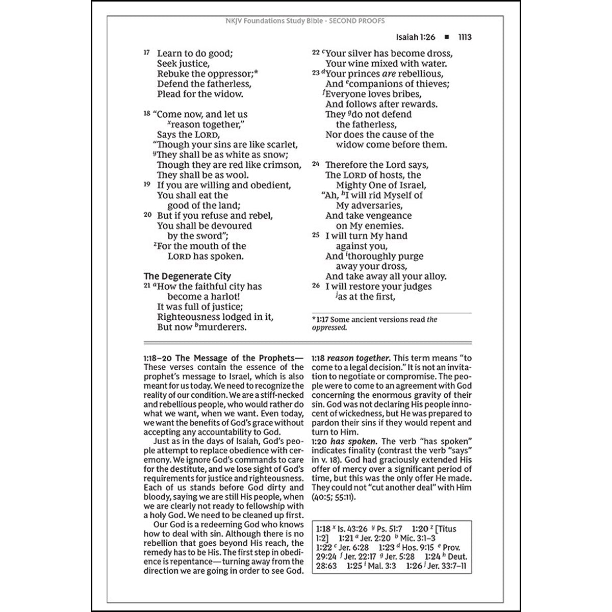 NKJV Foundation Study Bible Large Print Red Letter Indexed (Comfort Print)(Hardcover)