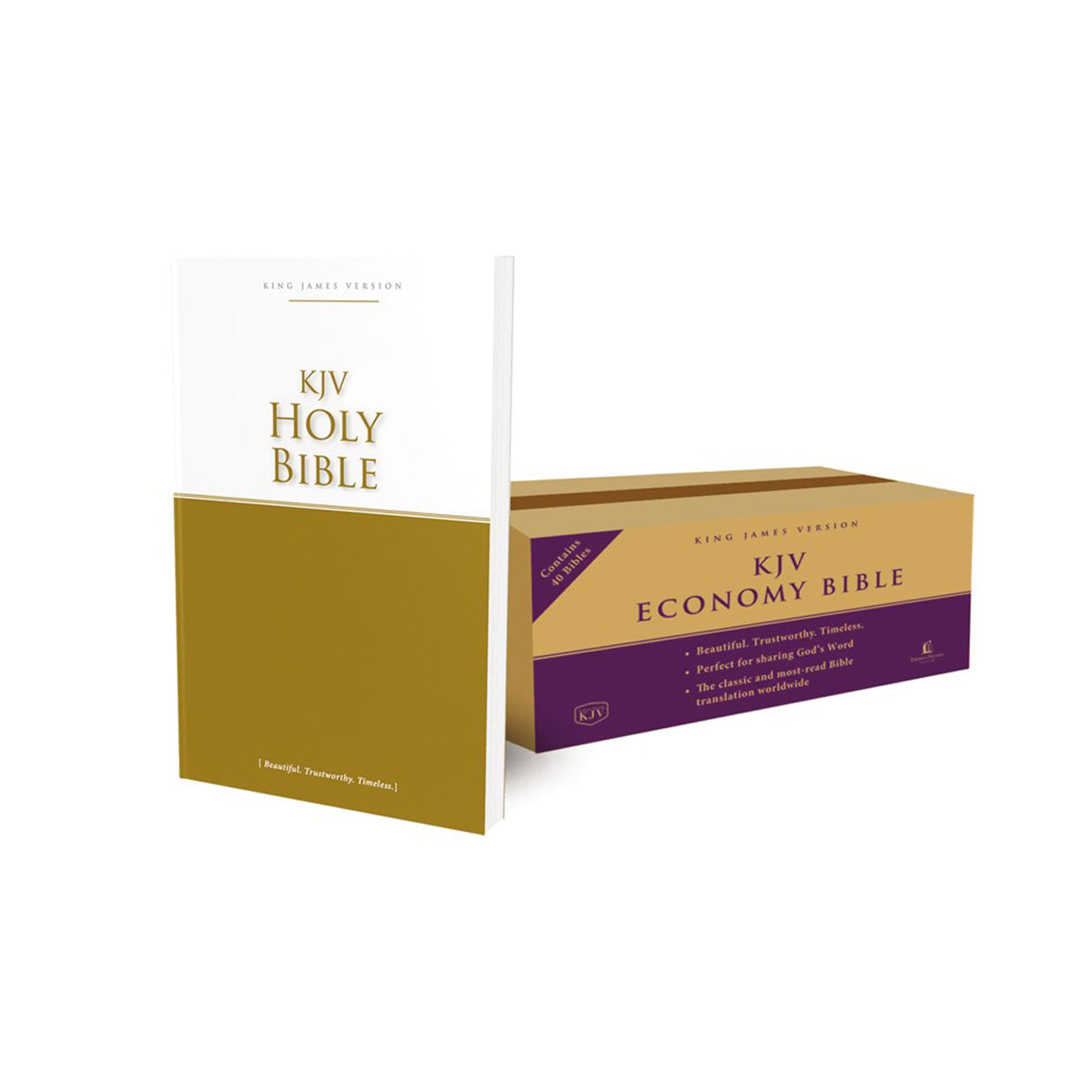 KJV Economy Bible (Case Of 40)(Paperback)