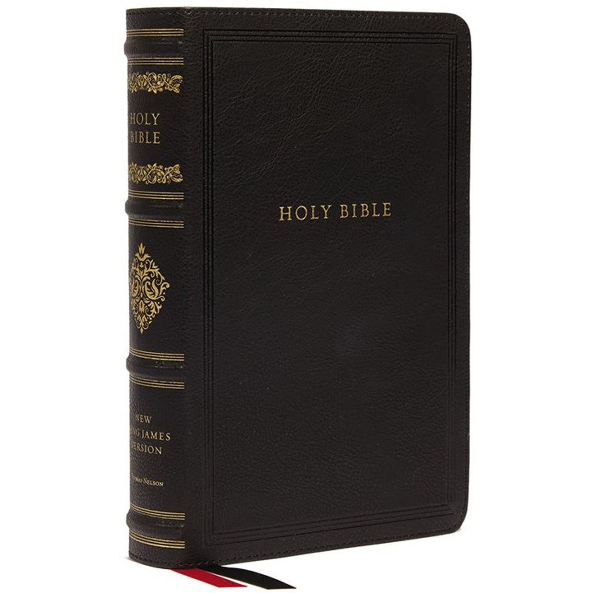 NKJV Personal Size Reference Bible Black (Comfort Print)(Sovereign Collection)(Imitation Leather)