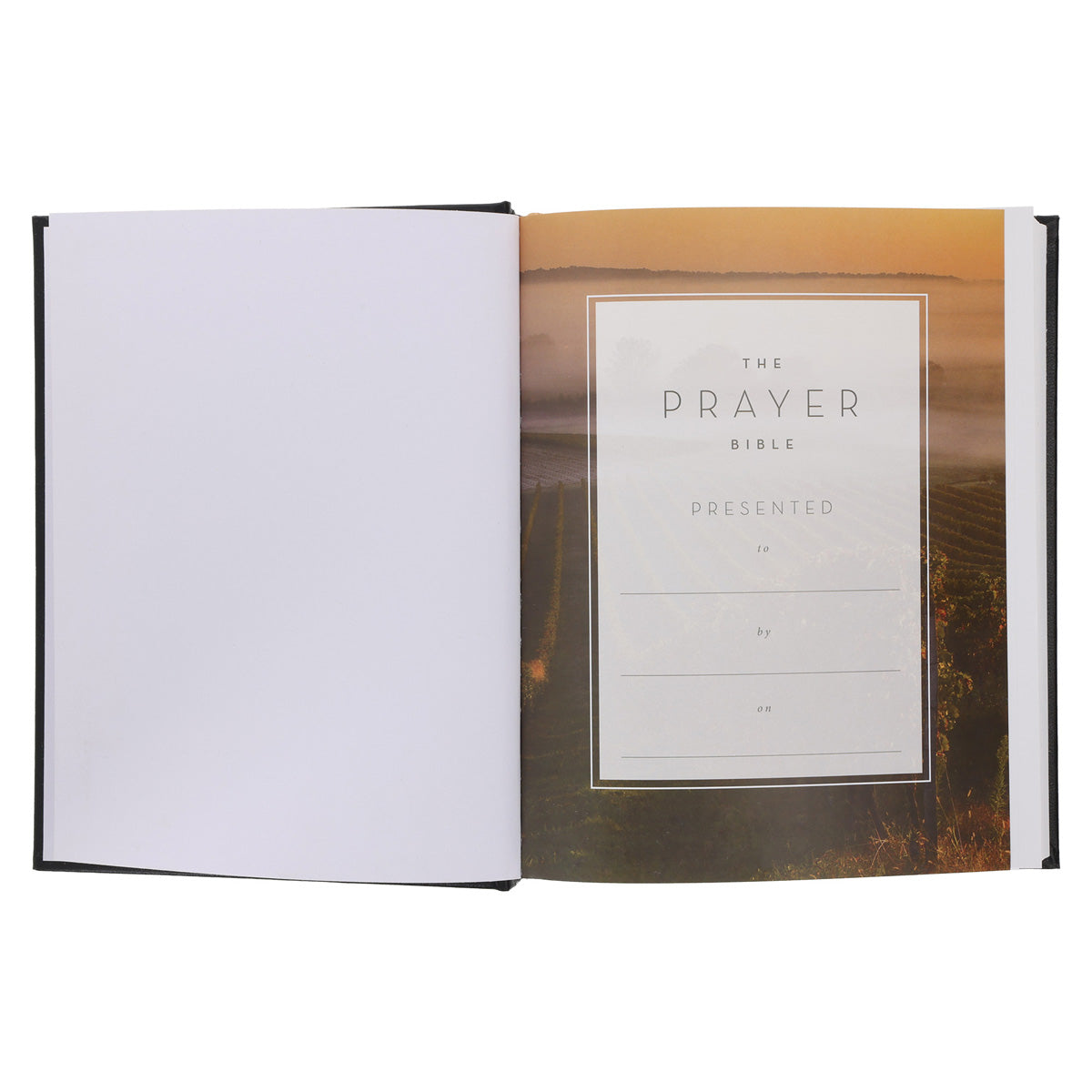 NKJV Black Hardcover The Prayer Bible Comfort Print