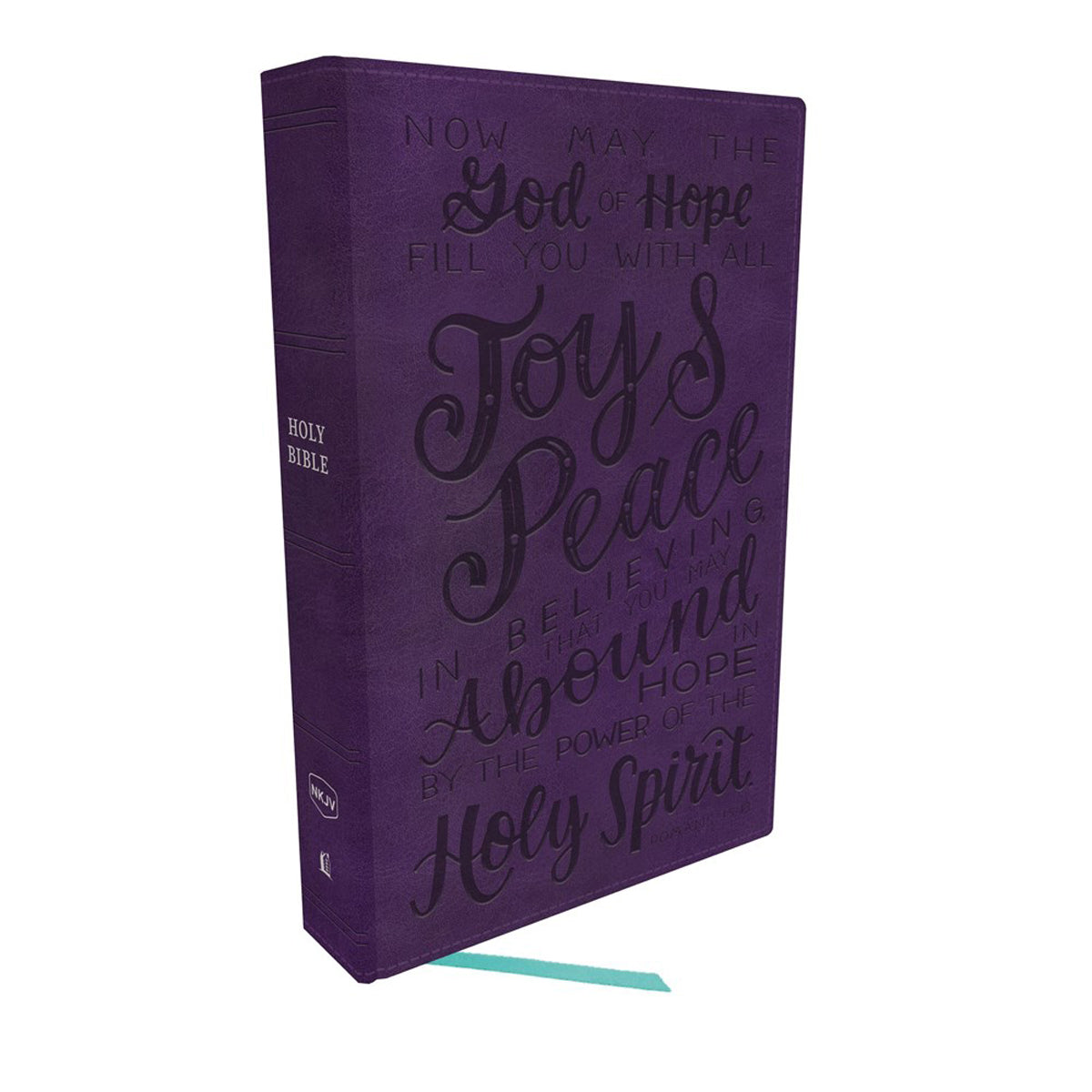 NKJV Holy Bible For Kids Purple (Comfort Print)(Verse Art Cover Collection)(Imitation Leather)