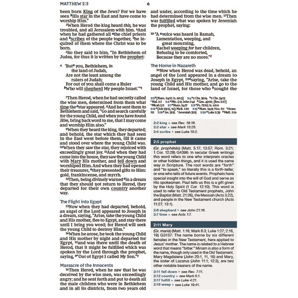 NKJV Word Study Ref Bible Black (Comfort Print)(Imitation Leather)