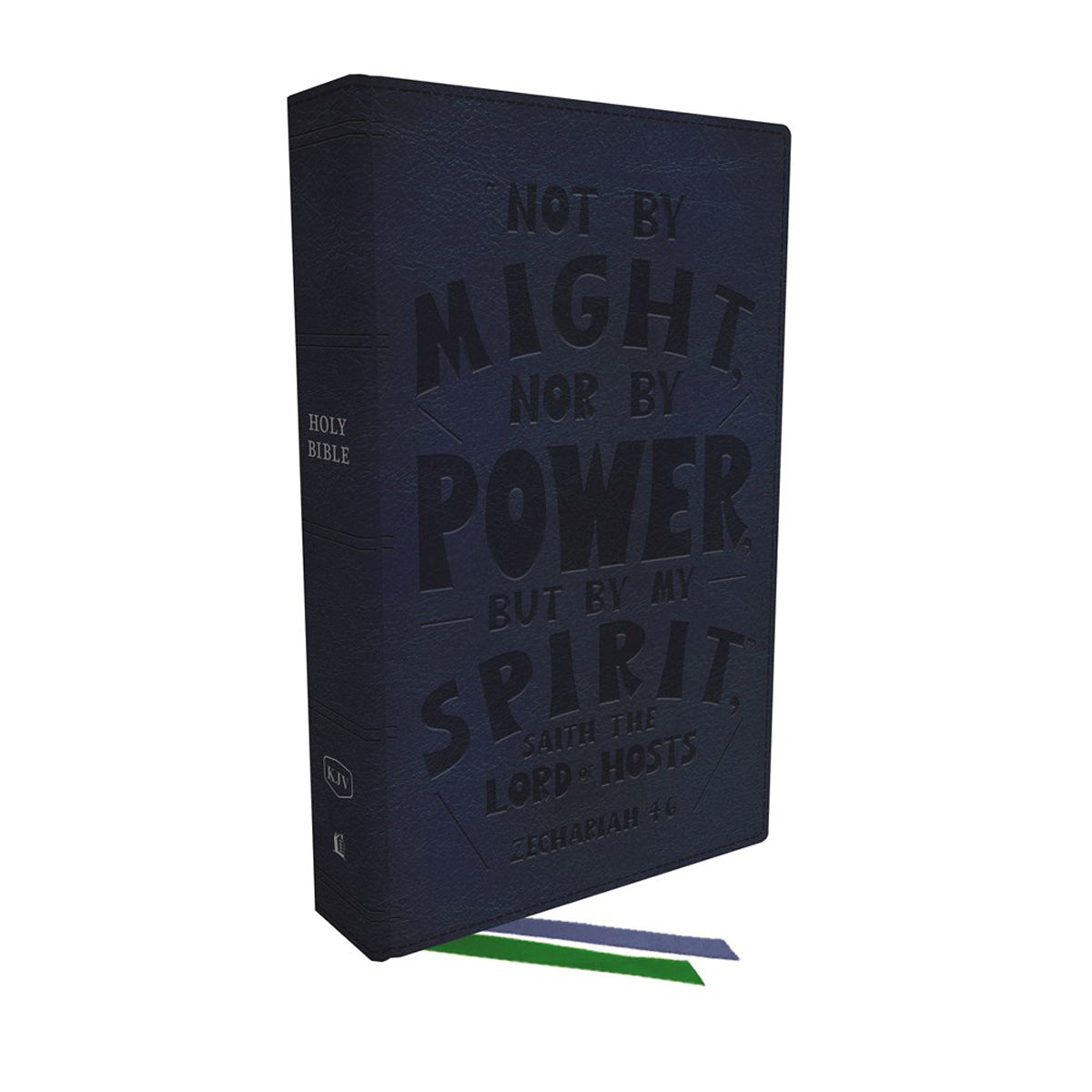 KJV Thinline Youth Edition Bible Blue (Comfort Print)(Verse Art Cover Collection)(Imitation Leather)