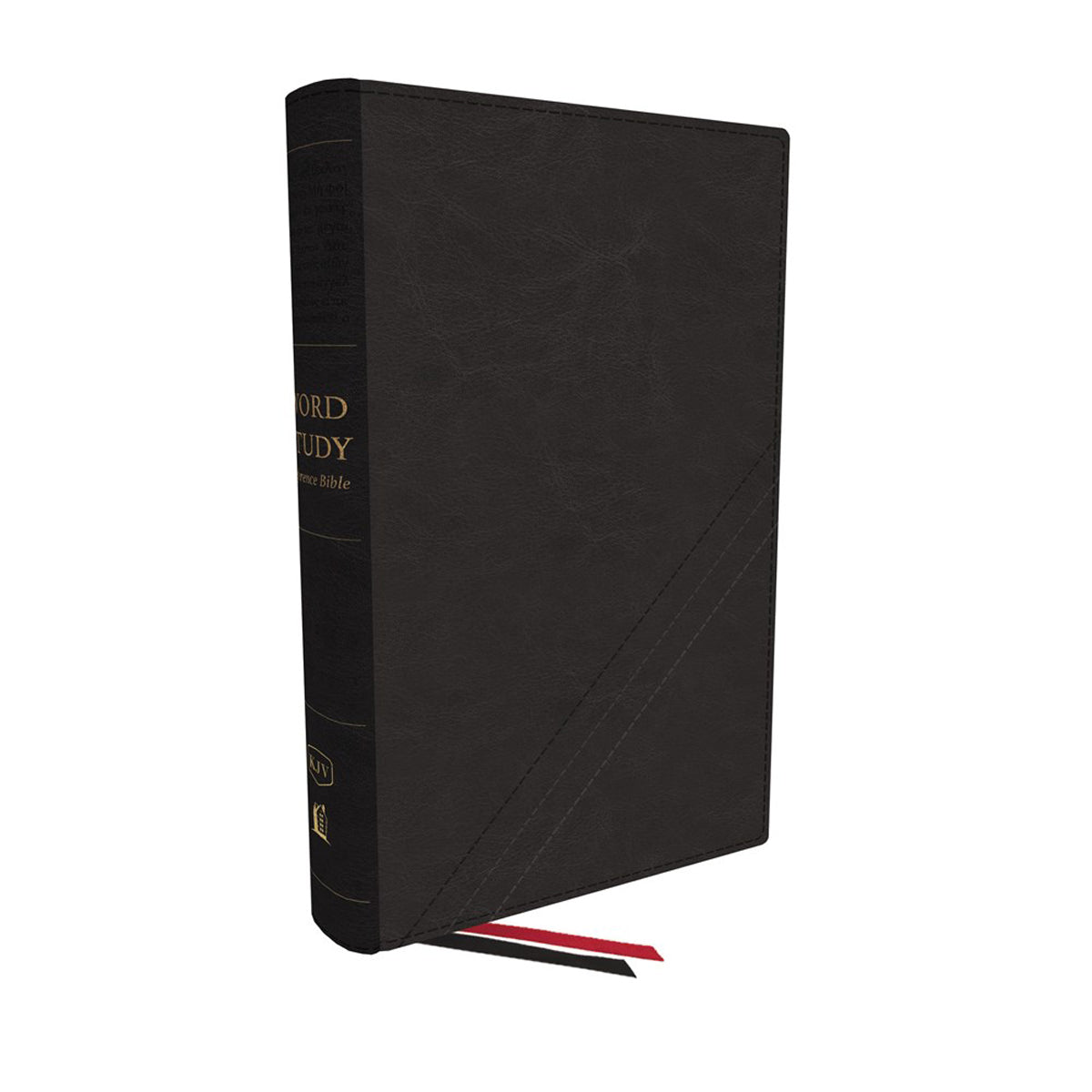 KJV Word Study Reference Bible Red Letter Black (Comfort Print)(Bonded Leather)