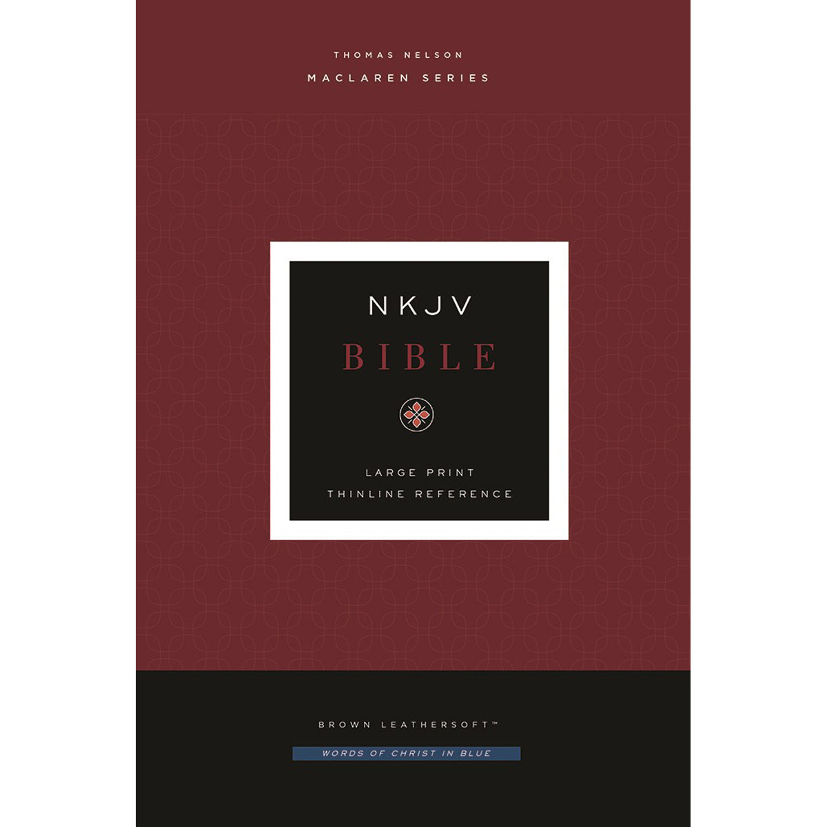 NKJV Thinline Ref Bible Brown Maclaren Series (Imitation Leather)