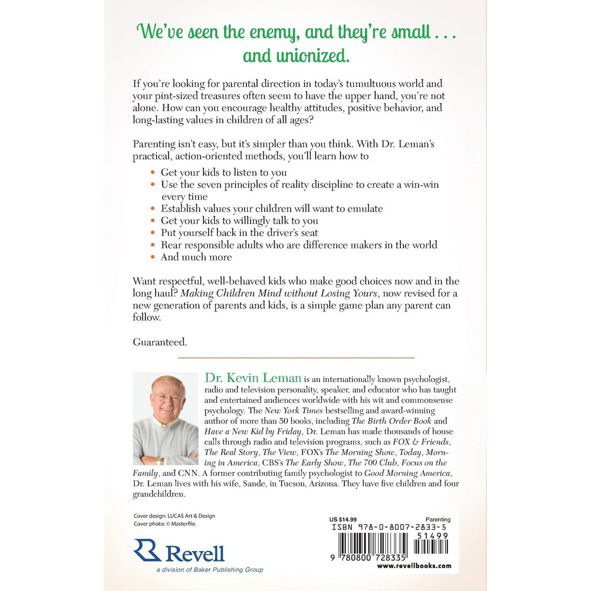 Making Children Mind Without Losing Yours (Paperback)