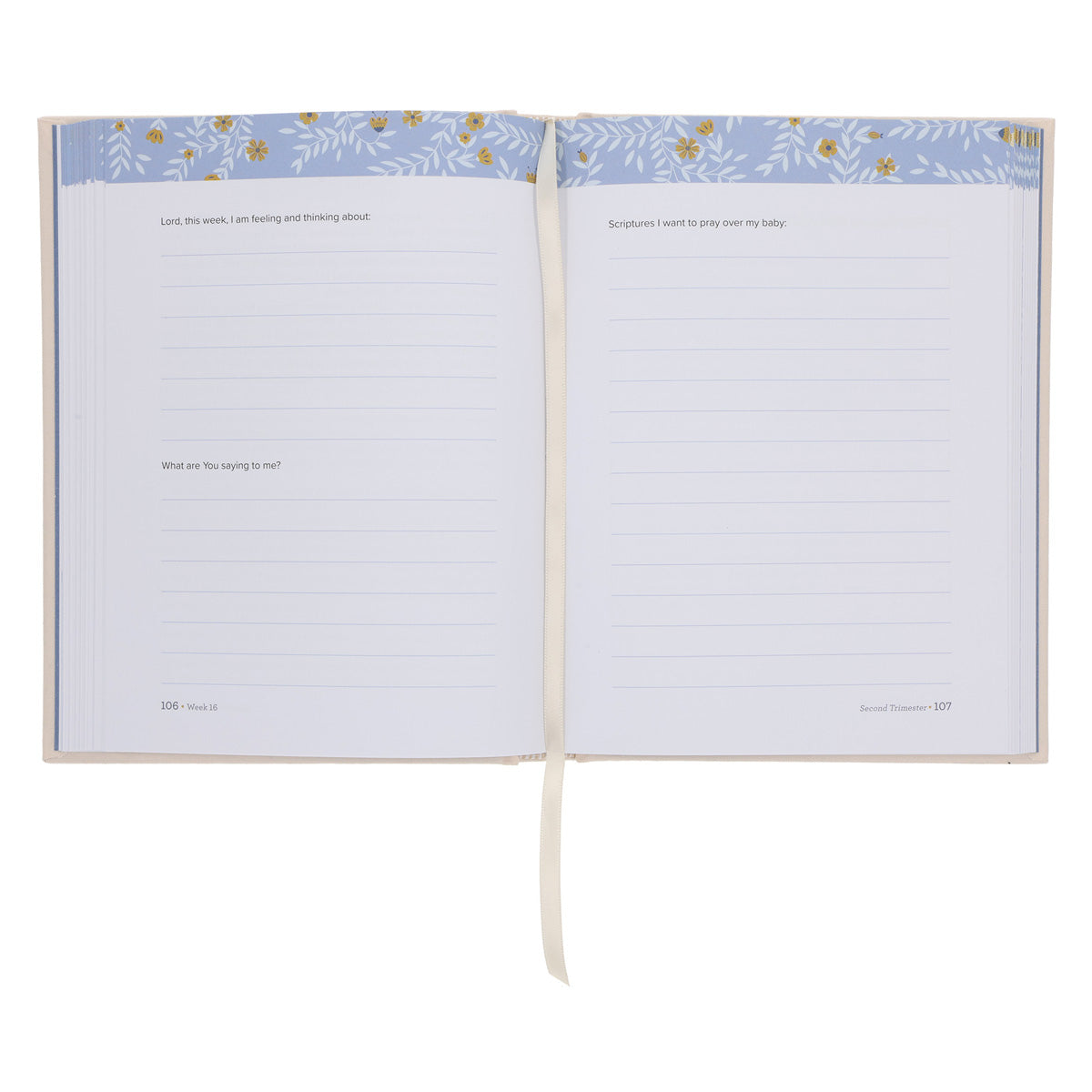 Journaling Through Your Pregnancy: Devotions & Prayers for Each Week of Your Baby's Development HC