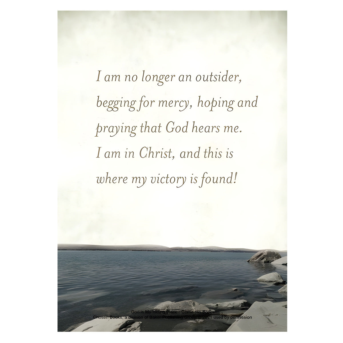 God Is My Hiding Place: 40 Devotions for Refuge and Strength (Hardcover)