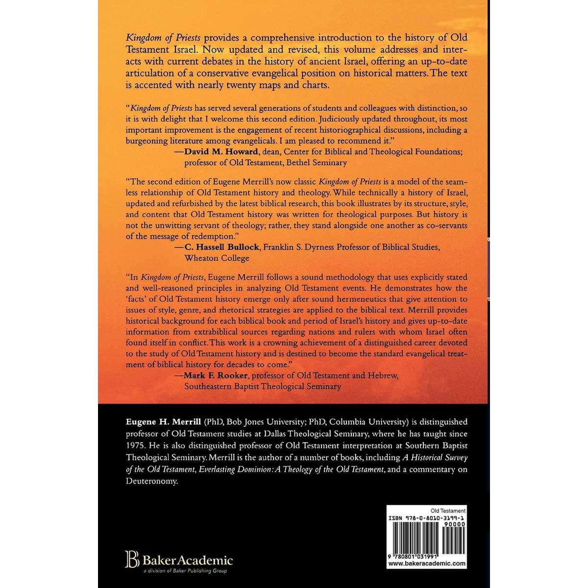 Kingdom Of Priests: A History Of OT Israel 2nd Edition (Paperback)