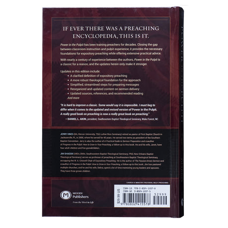 Power In The Pulpit (Hardcover)