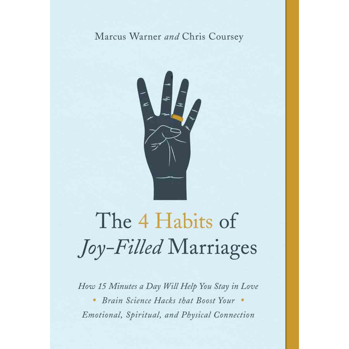 The 4 Habits Of Joy Filled Marriages (Paperback)