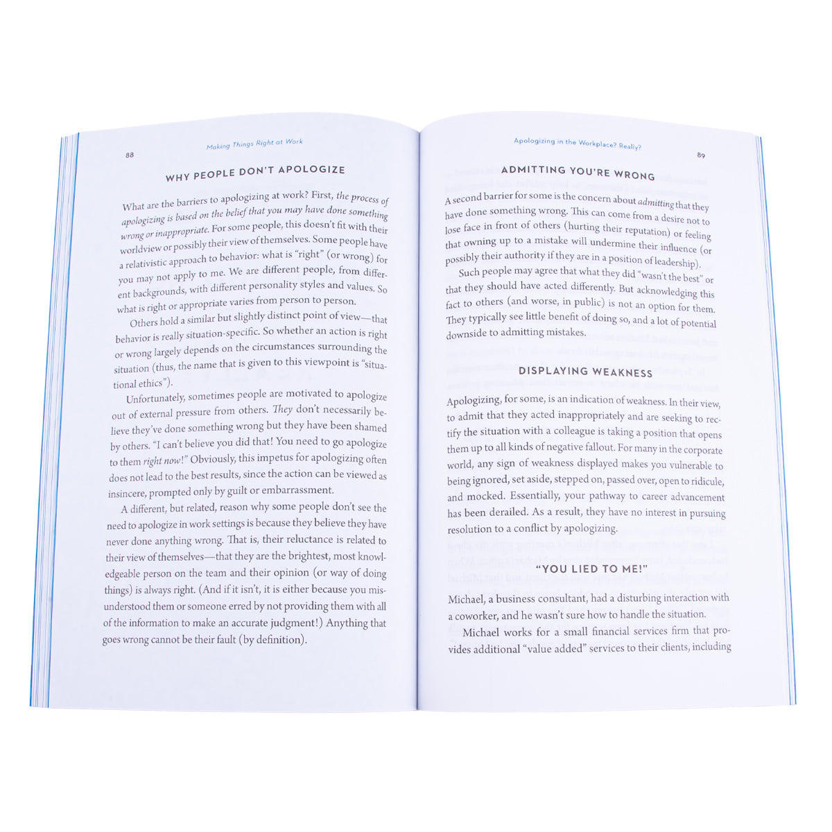 Making Things Right At Work: Increase Teamwork, Resolve Conflict, And Build Trust (Paperback)