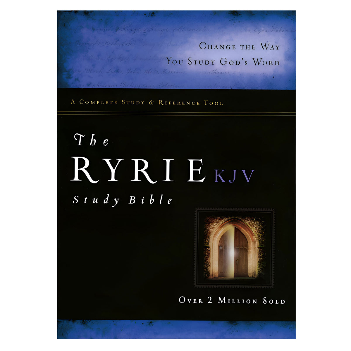 KJV Black Genuine Leather Ryrie Study Bible