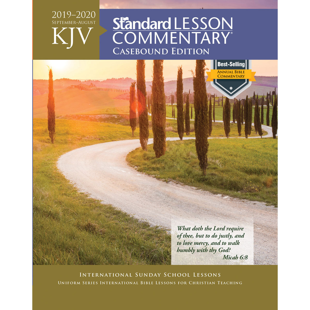 KJV Standard Lesson Commentary Casebound Edition 2019-2020 (Hardcover)