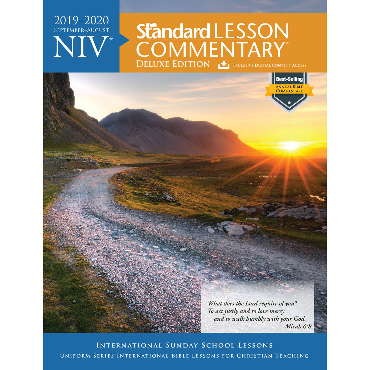 NIV Standard Lesson Commentary Deluxe Edition 2019-2020 (Paperback)