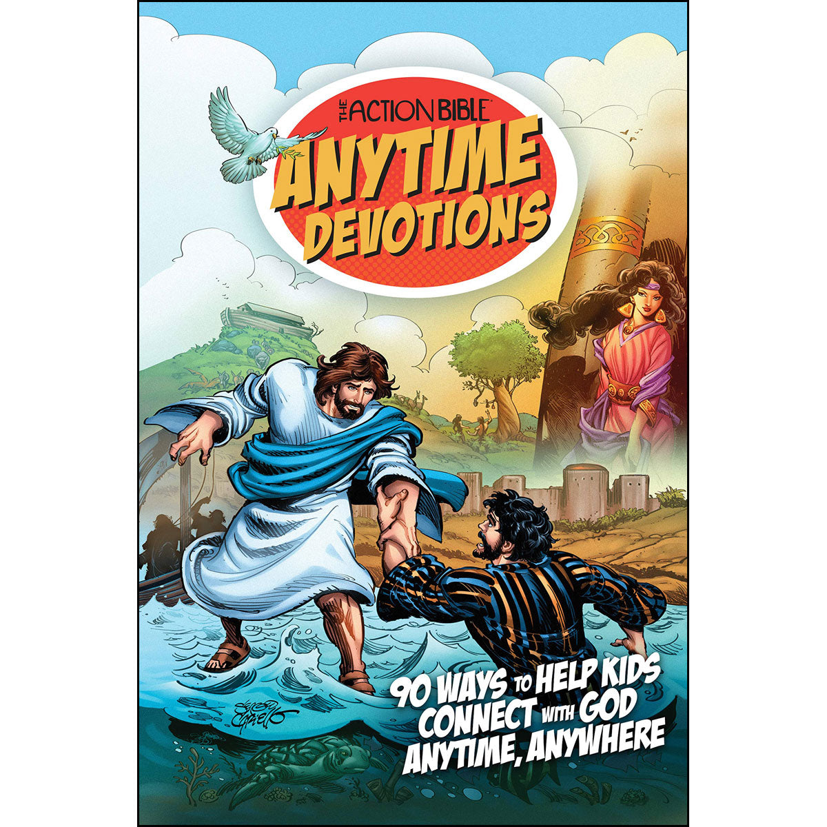 The Action Bible Anytime Devotions (Paperback)
