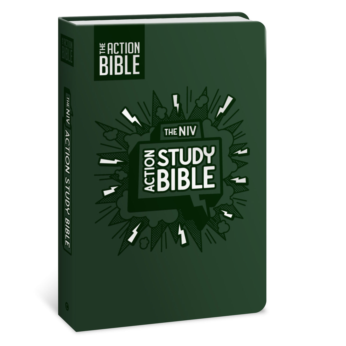 NIV Forest Imitation Leather Action Study Bible
