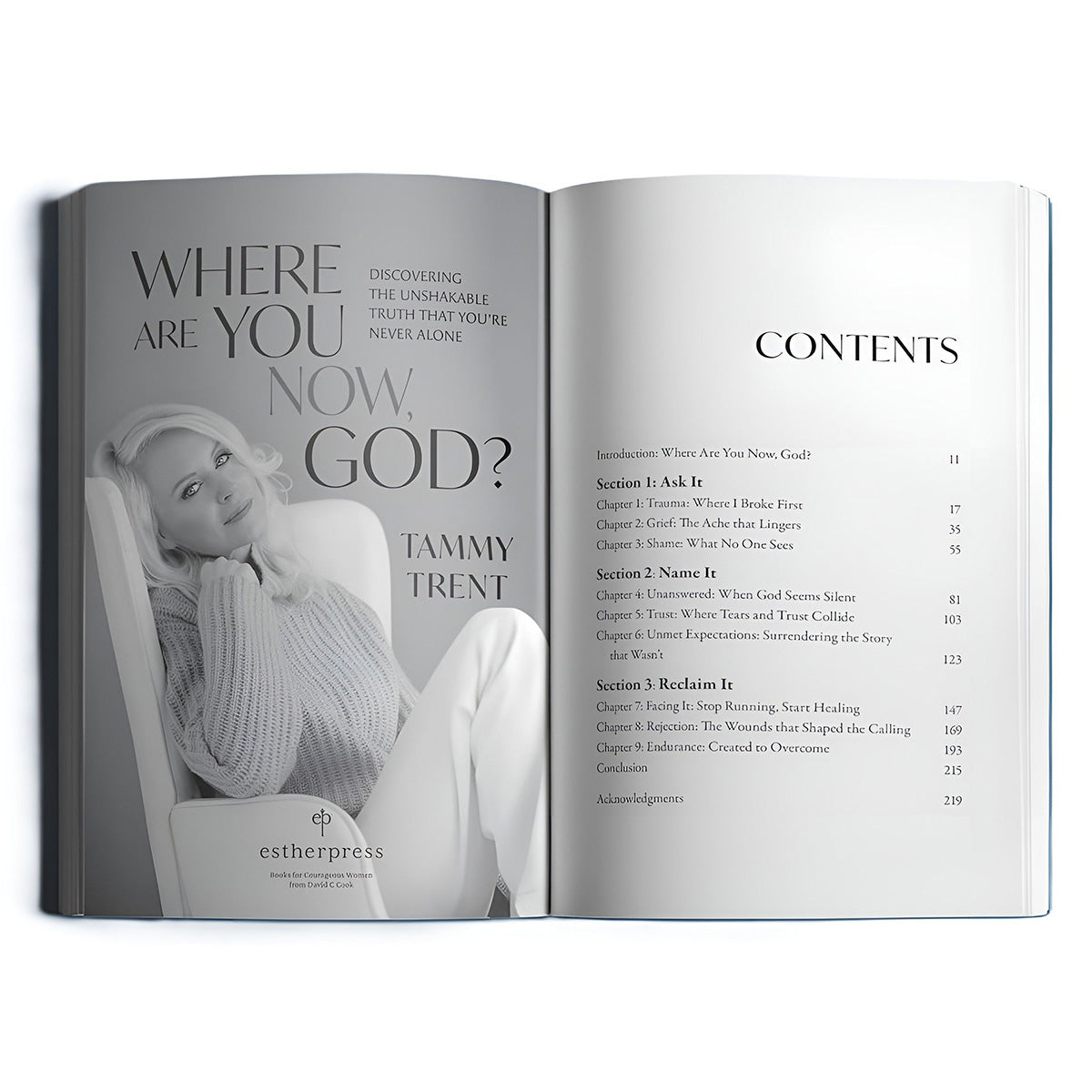 Where Are You Now, God?: Discovering the Unshakable Truth That You’re Never Alone PB