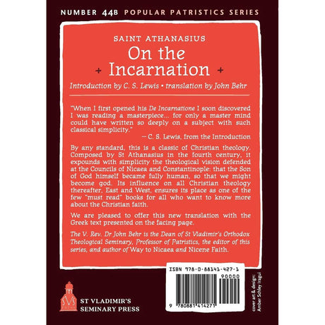 On The Incarnation (Paperback)