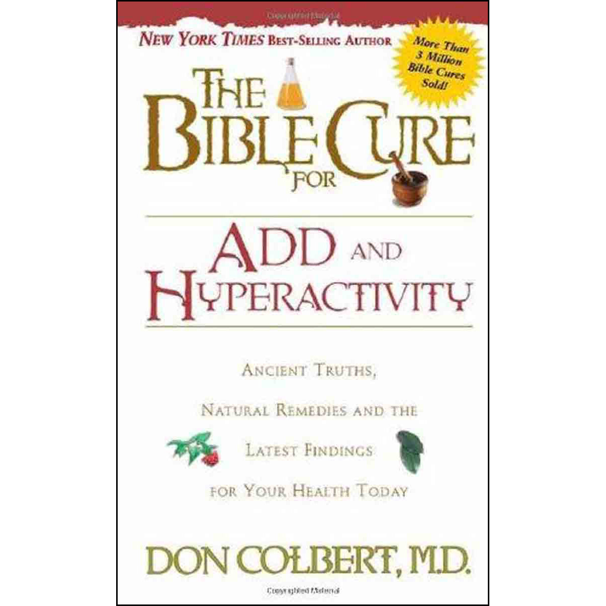Bible Cure For Attention Deficit Disorder (Paperback)