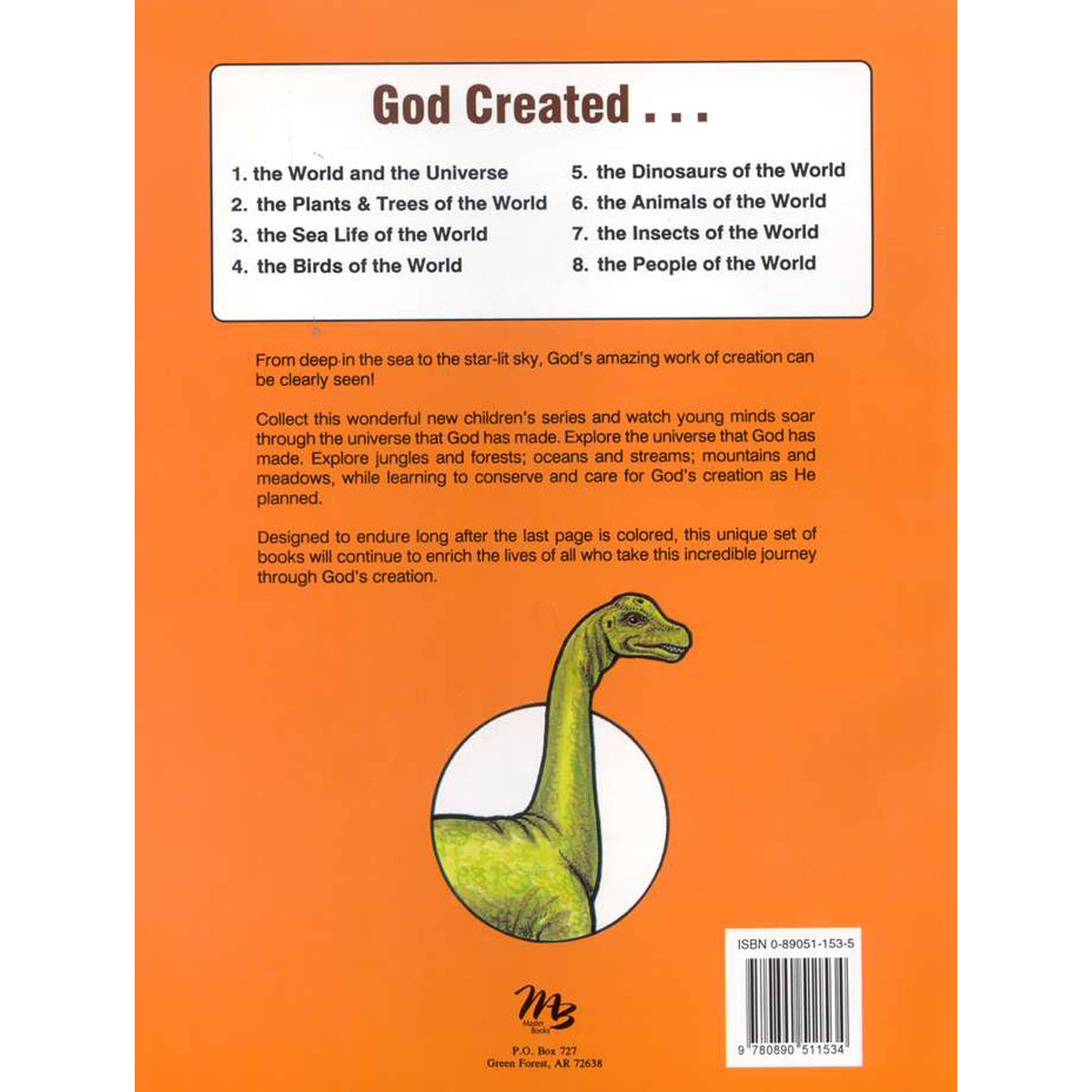 God Created The Dinosaurs (Paperback)