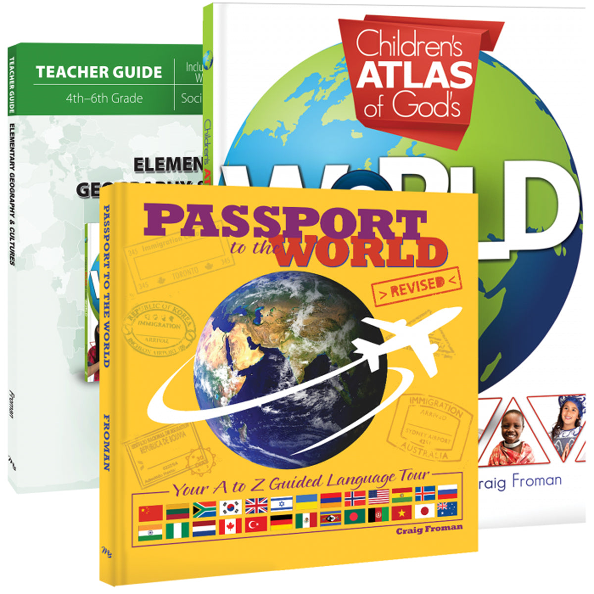 Elementary Geography & Cultures (Set Of 3 Books)(Curriculum Kit)