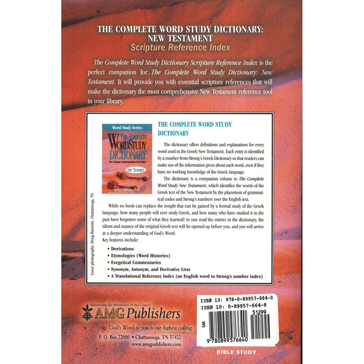 The Complete Word Study Dictionary: NT Scripture Reference Index (Word Study Series)(Paperback)