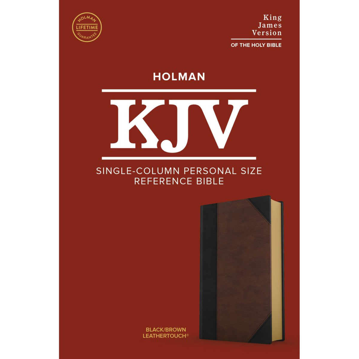 KJV Single-Column Personal Size Bible Brown (Imitation Leather)