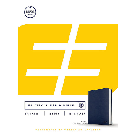 CSB E3 Discipleship Bible Navy (Imitation Leather)