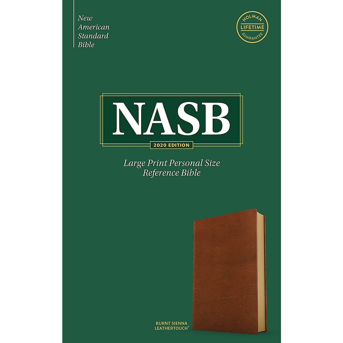 NASB Personal Size Reference Bible Large Print Burnt Sienna (Imitation Leather)