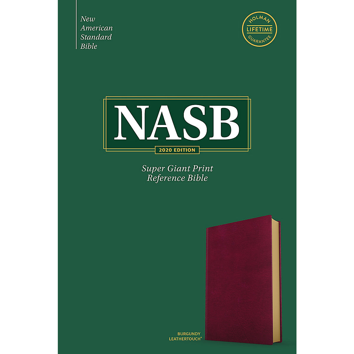 NASB Reference Bible Super Giant Print Burgundy (Imitation Leather)
