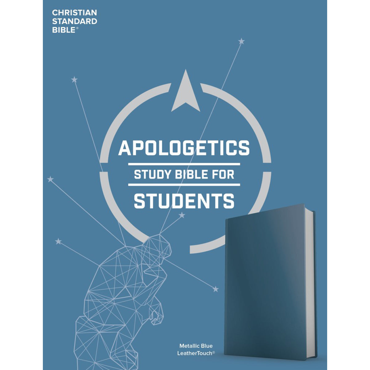CSB Apologetics Study Bible For Students Metallic Blue (Imitation Leather)