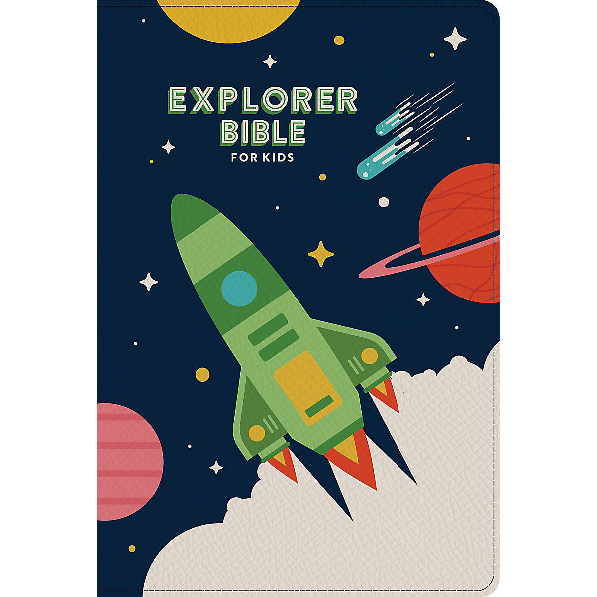CSB Explorer Bible For Kids Index Blast Off (Imitation Leather)