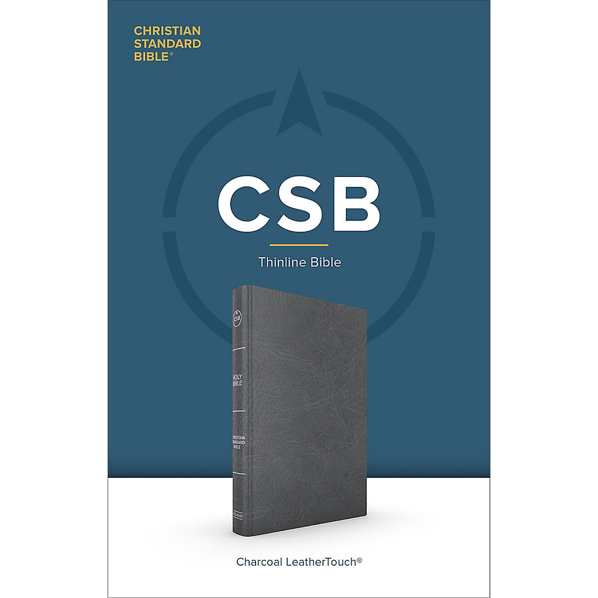 CSB Thinline Bible Charcoal (Imitation Leather)