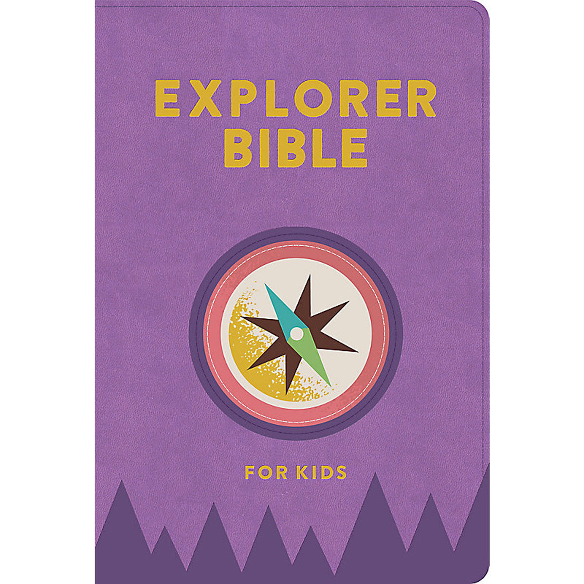 CSB Explorer Bible For Kids Index Lavender Compass (Imitation Leather)