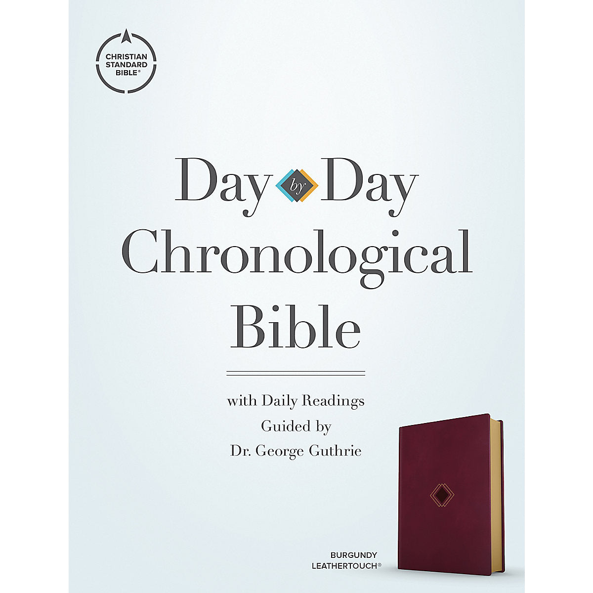 CSB Day-by-Day Chronological Bible Burgundy (Imitation Leather)