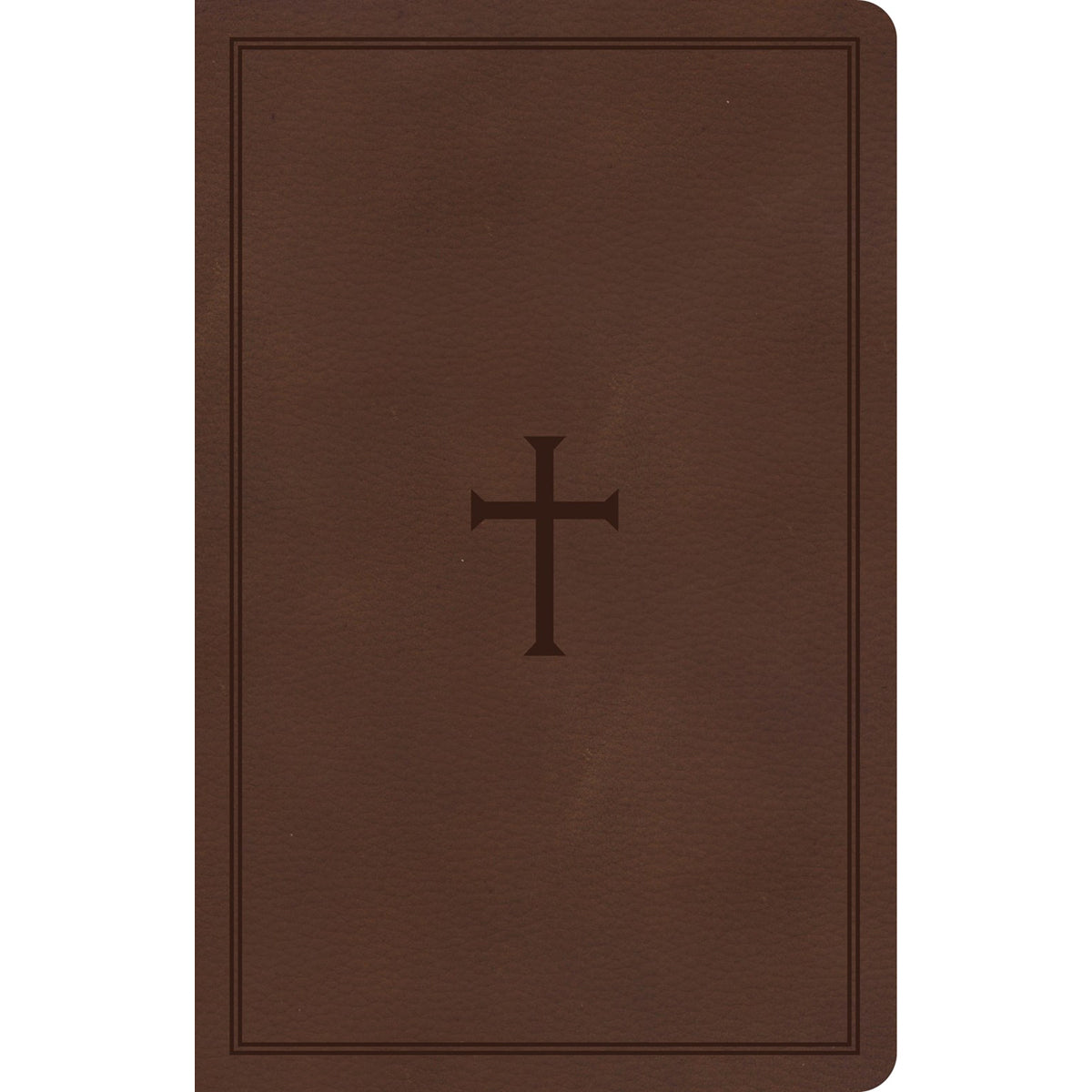 CSB Personal Size Reference Bible Lrg Print Indexed Brown (Imitation Leather)