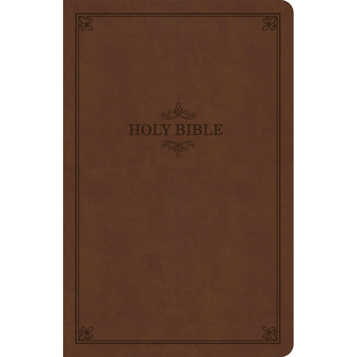 KJV Thinline Bible Value Edition Brown (Imitation Leather)
