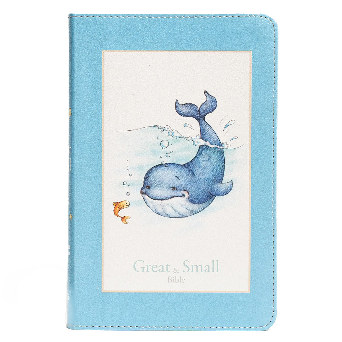 CSB Great and Small Bible, Red Letter, Imitation Leather, Blue