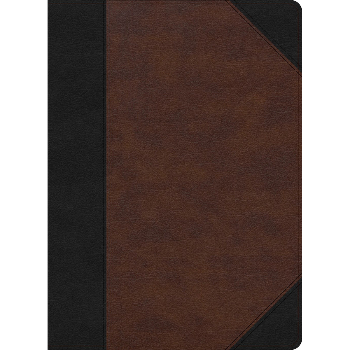 CSB Verse-By-Verse Reference Bible Black And Brown (Imitation Leather)