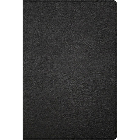 KJV Thinline Bible Large Print Black (Genuine Leather)