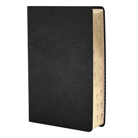 KJV Thinline Bible Large Print Indexed Black (Genuine Leather)