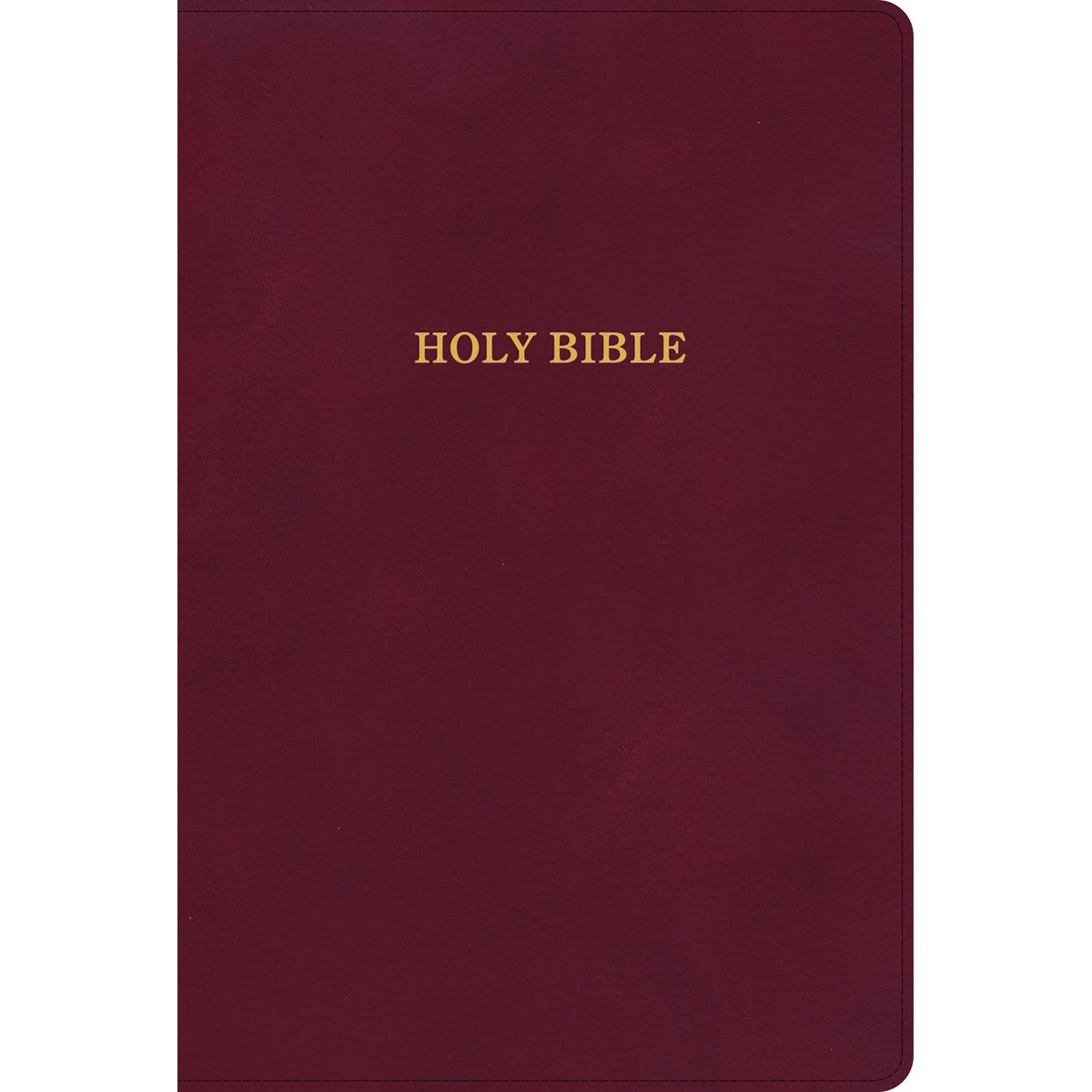 KJV Thinline Bible Large Print Burgundy (Imitation Leather)