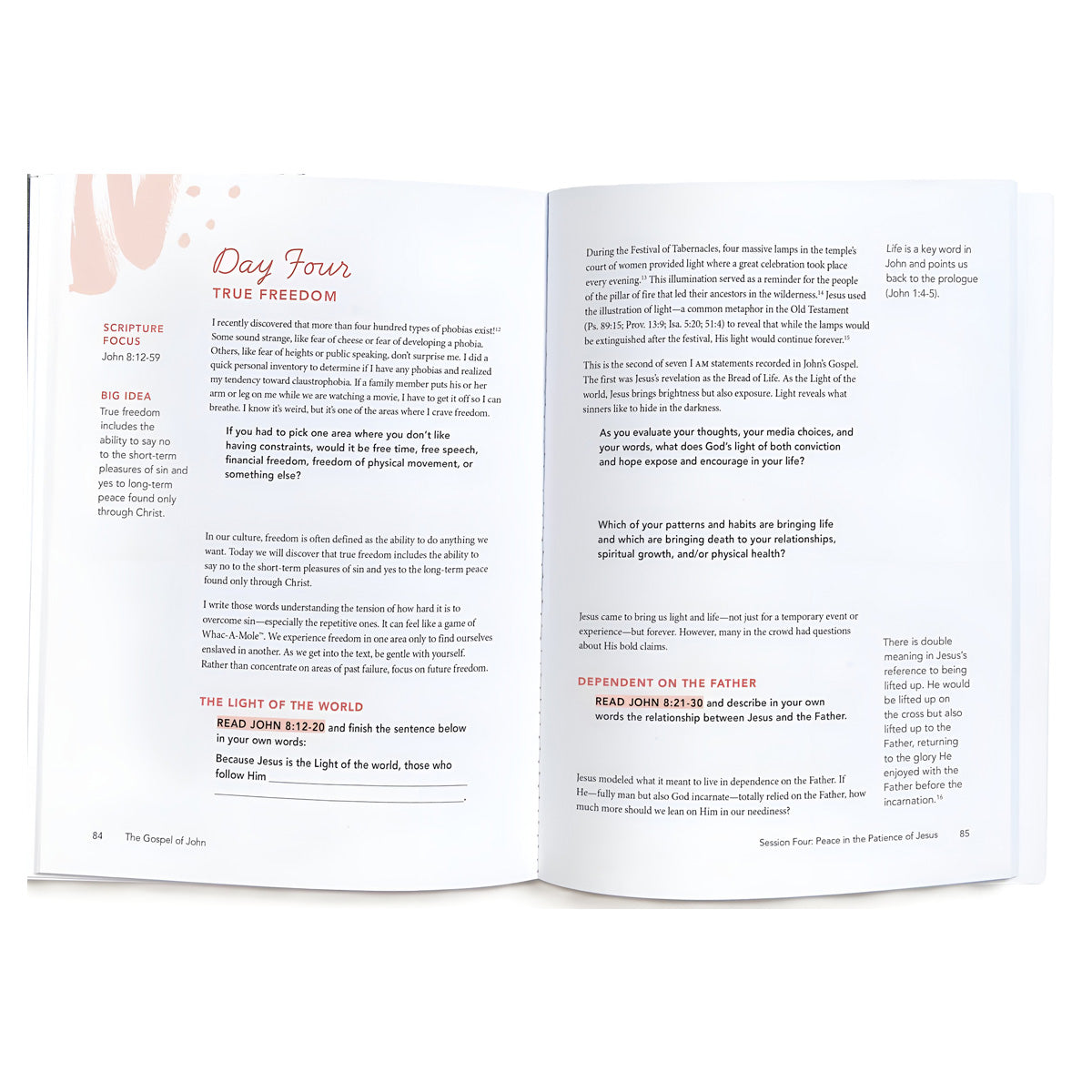 The Gospel of John: Savoring the Peace of Jesus in a Chaotic World Bible Study PB